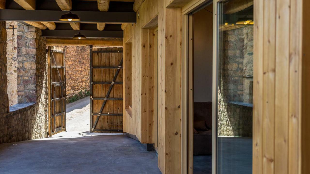 Casa Rural Cal Rossa De Taus Spa Exterior photo
